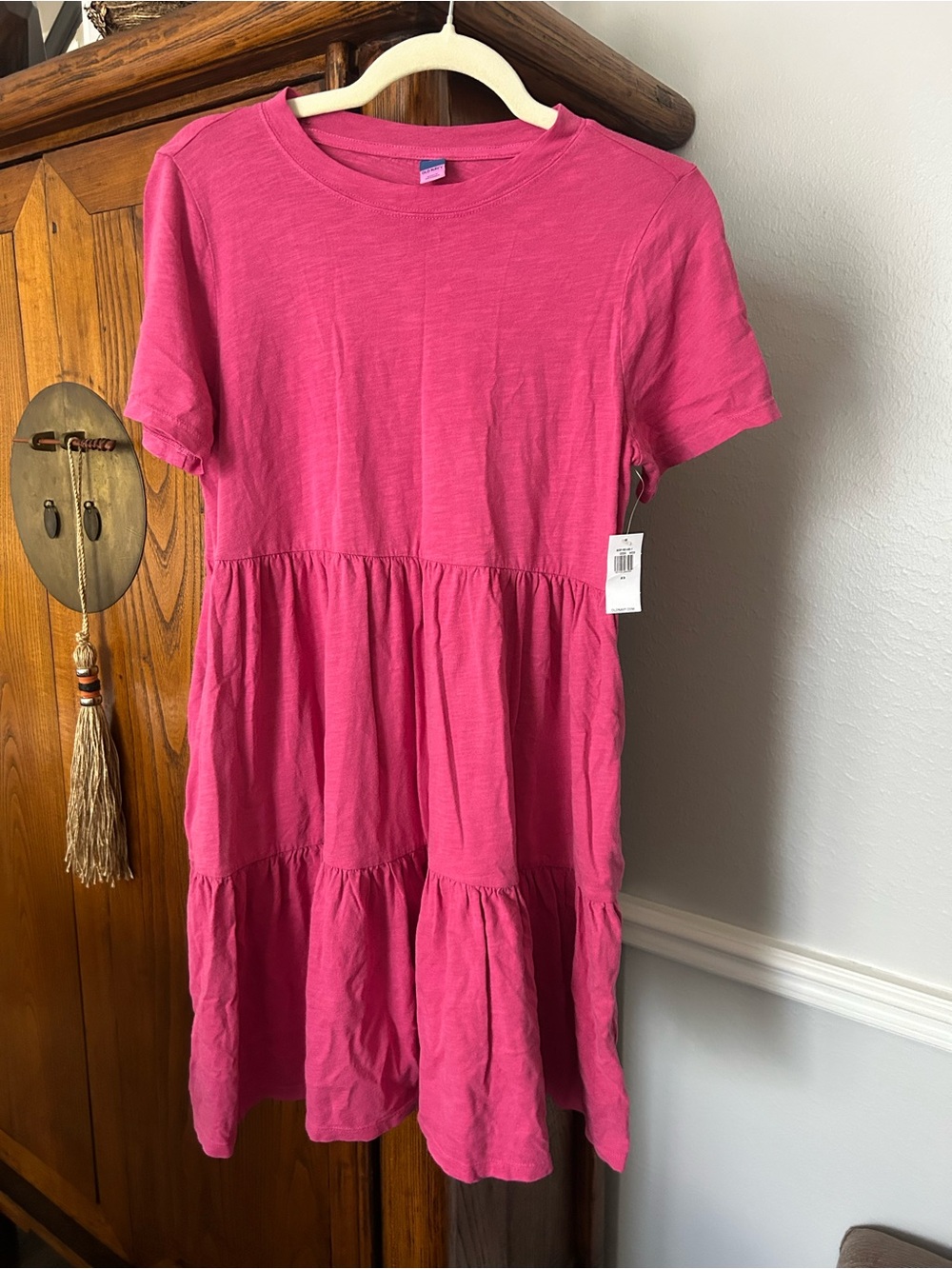 GiPink Tiered Short-Sleeve Dress - Brand Unspecified